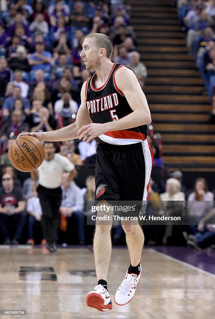 Portland Trail Blazers v Sacramento Kings