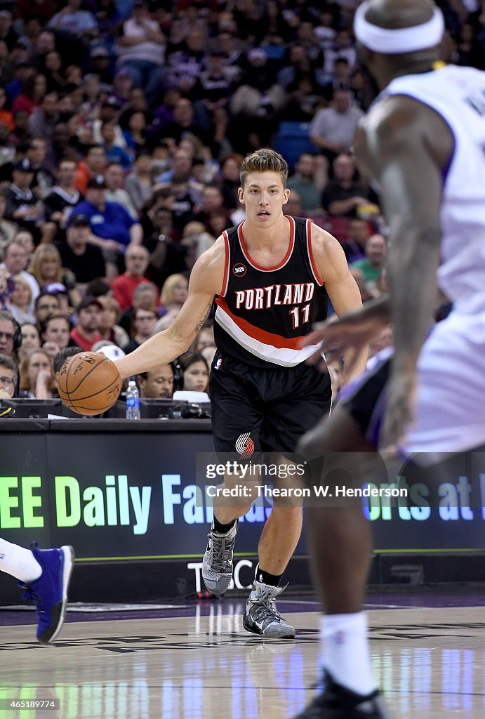 Portland Trail Blazers v Sacramento Kings