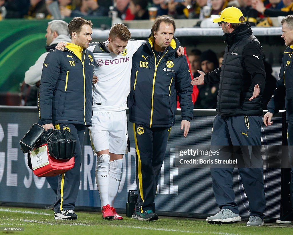 Dynamo Dresden v Borussia Dortmund - DFB Cup