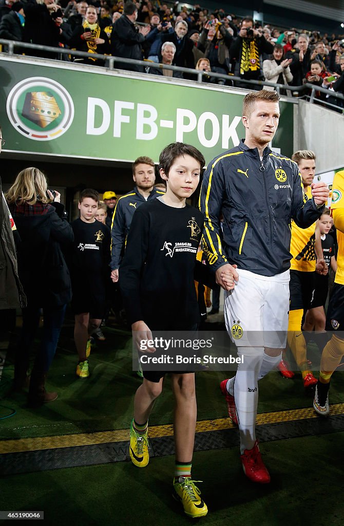 Dynamo Dresden v Borussia Dortmund - DFB Cup
