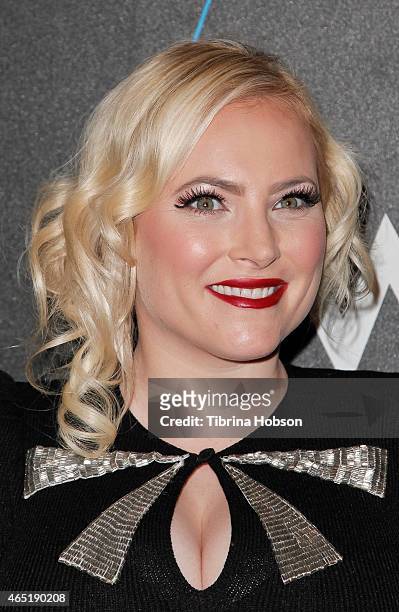 Meghan McCain attends the W Hotels 'Turn It Up For Change' ball to benefit HRC at W Hollywood on February 5, 2015 in Hollywood, California.