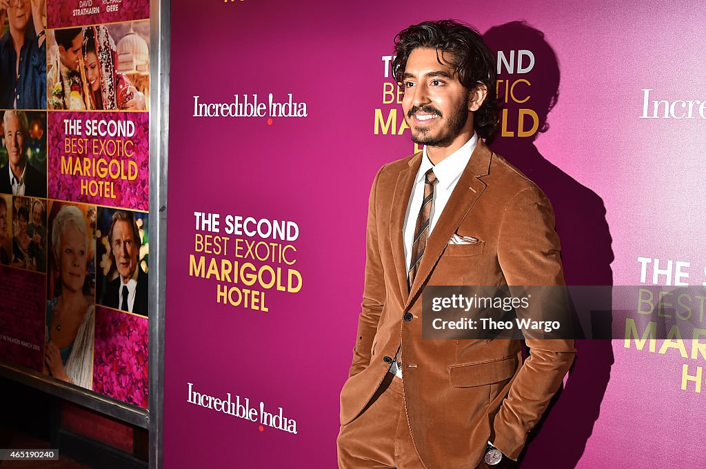 "The Second Best Exotic Marigold Hotel" New York Premiere