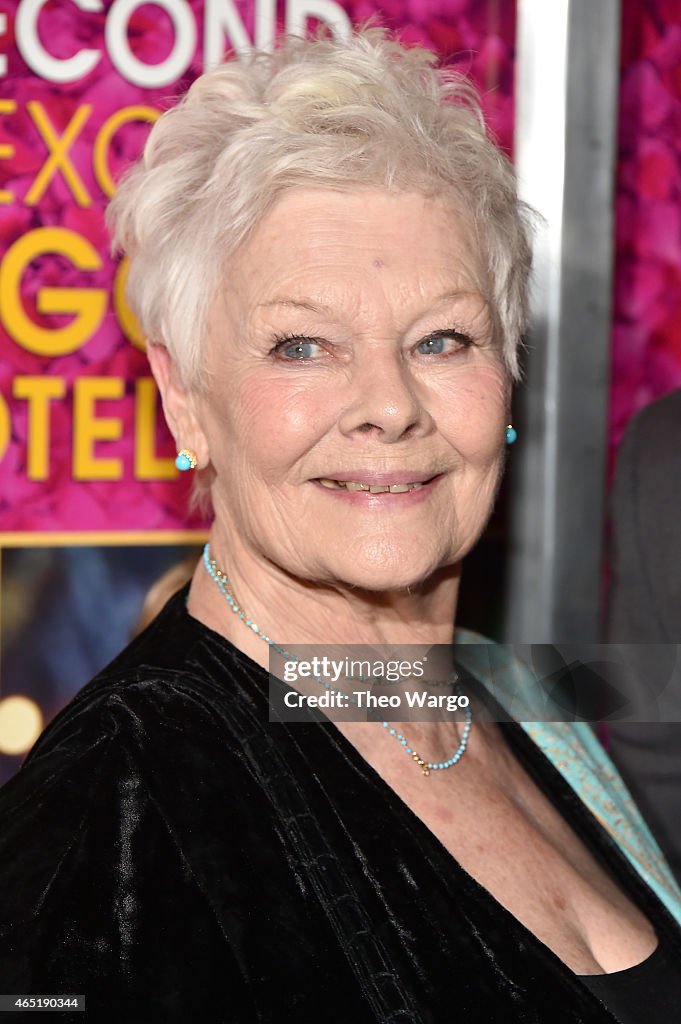 "The Second Best Exotic Marigold Hotel" New York Premiere