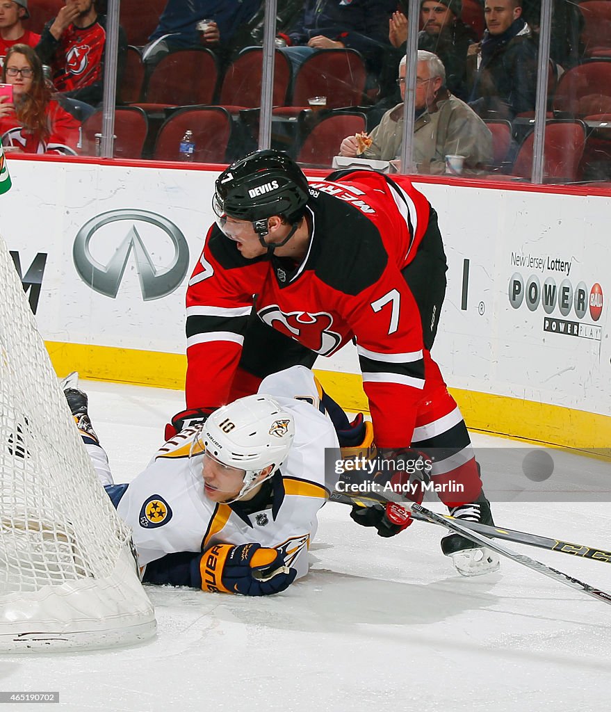 Nashville Predators v New Jersey Devils