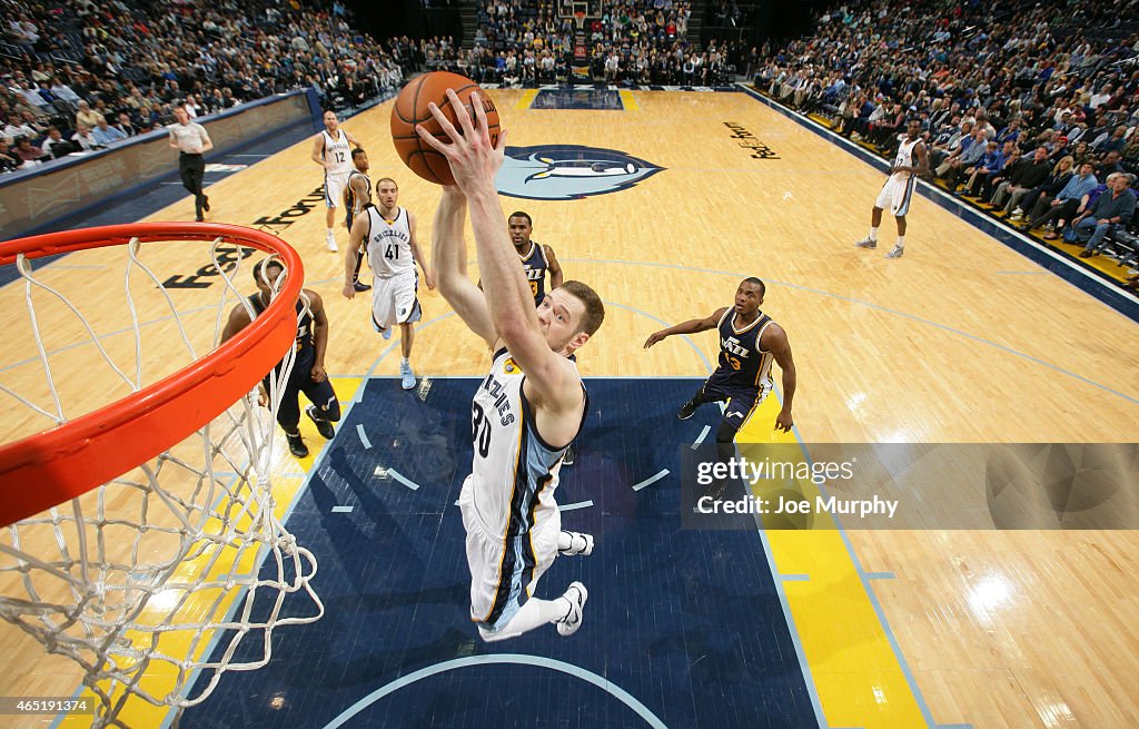 Utah Jazz v Memphis Grizzlies