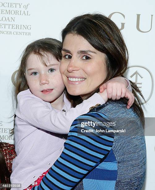 Finlay Abrams and Florinka Pesenti attend 24th Annual Bunny Hop at 583 Park Avenue on March 3, 2015 in New York City.