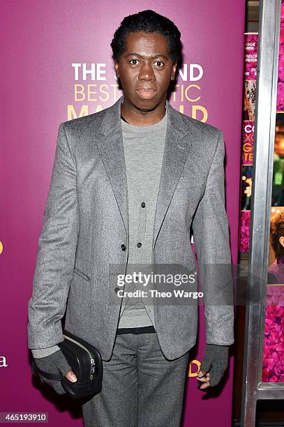 Alexander attends "The Second Best Exotic Marigold Hotel" New York Premiere at the Ziegfeld Theater on March 3, 2015 in New York City.