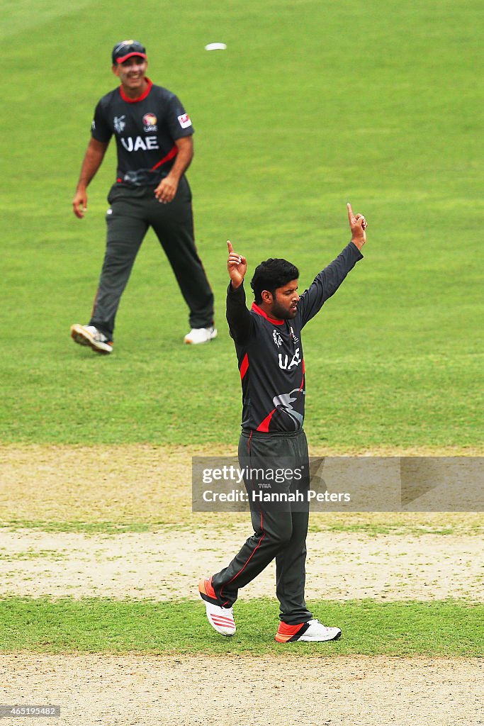 Pakistan v United Arab Emirates - 2015 ICC Cricket World Cup