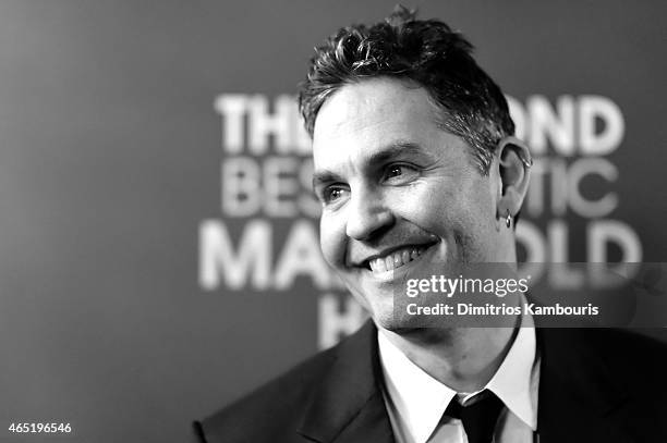 Screenwriter Ol Parker attends "The Second Best Exotic Marigold Hotel" New York Premiere at the Ziegfeld Theater on March 3, 2015 in New York City.