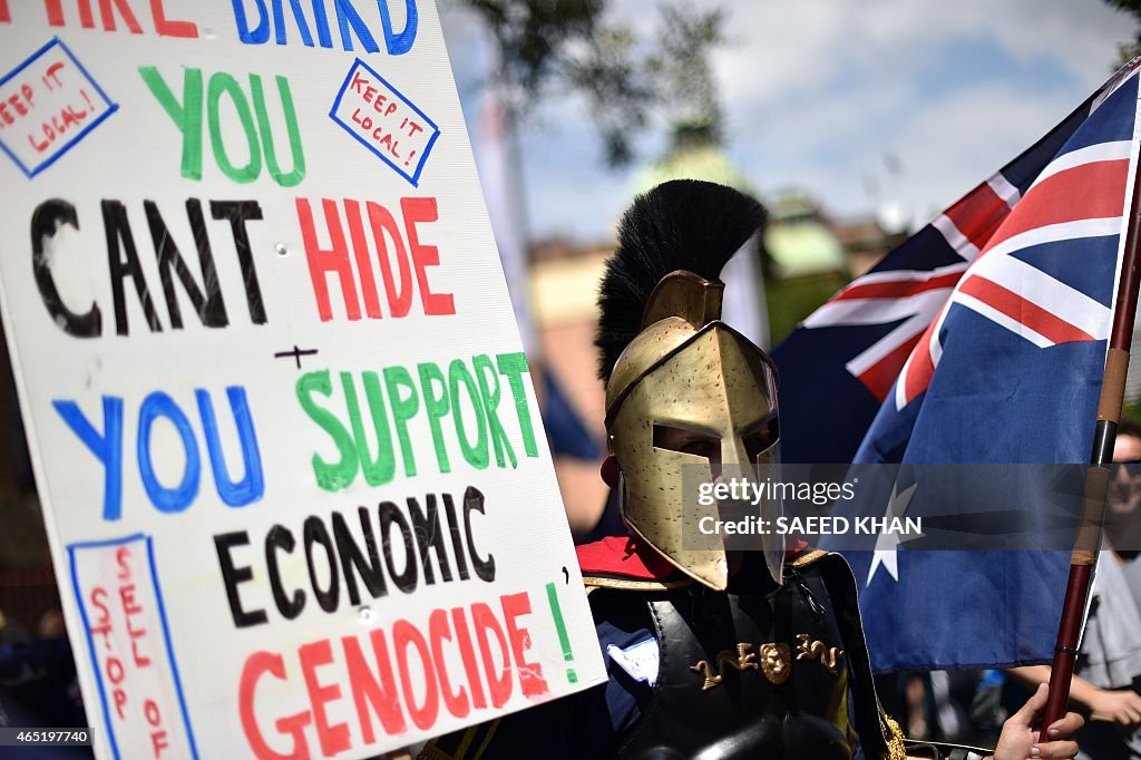 AUSTRALIA-LABOUR-PROTEST