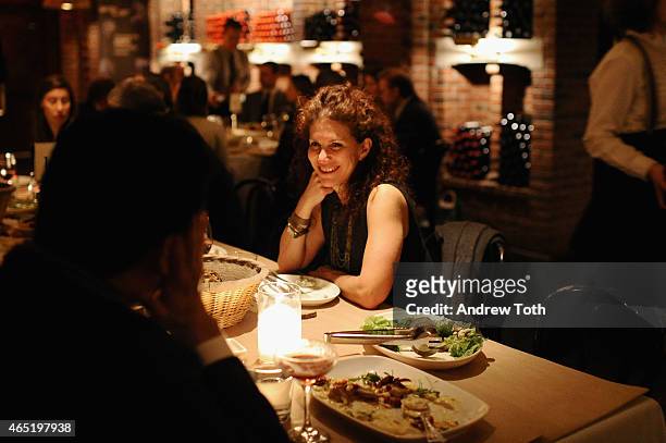 Minority Owner Philadelphia Eagles Christina Weiss Lurie attends the ESPN Leadership Dinner at Lafayette Restaurant on March 3, 2015 in New York City.