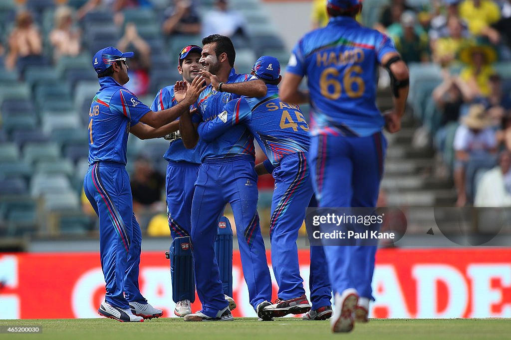 Australia v Afghanistan - 2015 ICC Cricket World Cup