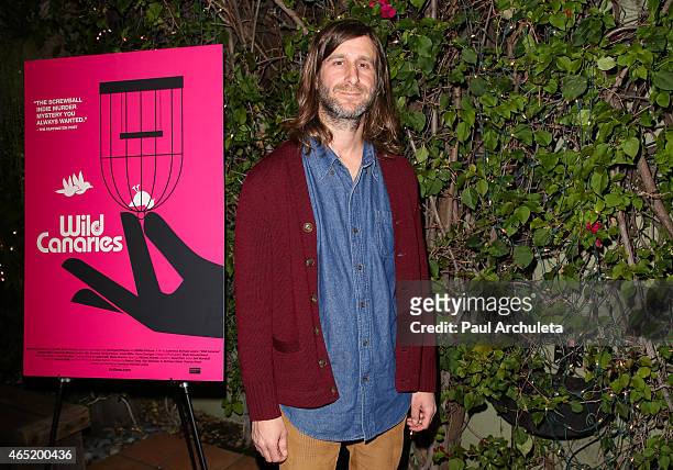Director Lawrence Michael Levine attends the screening of "Wild Canaries" at Cinefamily on March 3, 2015 in Los Angeles, California.