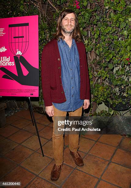 Director Lawrence Michael Levine attends the screening of "Wild Canaries" at Cinefamily on March 3, 2015 in Los Angeles, California.