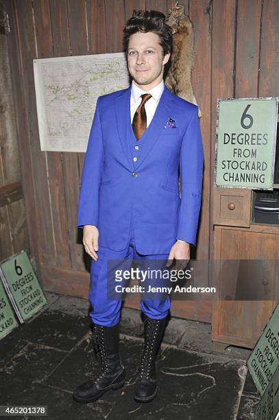 Benjamin Scheuer attends "Six Degrees Of Stockard Channing" at The Lodge at The McKittrick Hotel on March 3, 2015 in New York City.