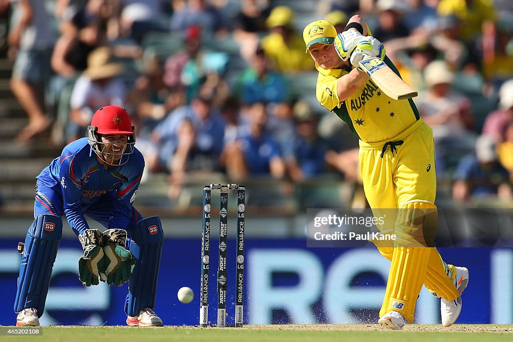 Australia v Afghanistan - 2015 ICC Cricket World Cup