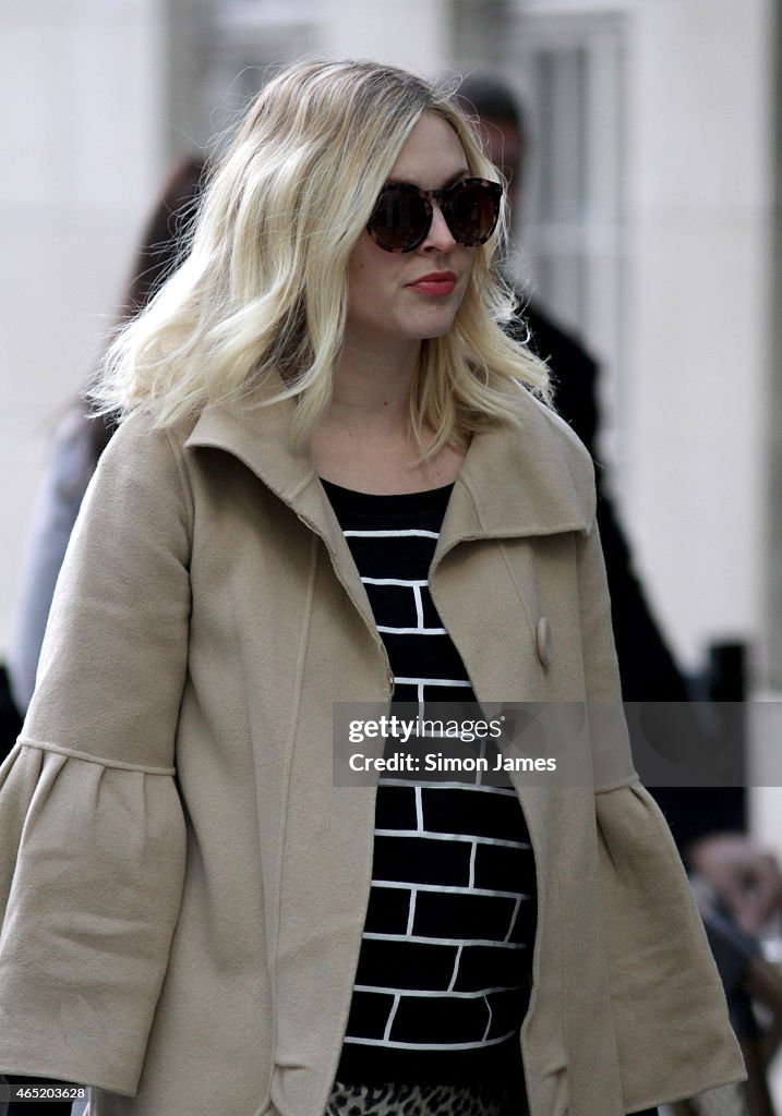 London Celebrity Sightings -  March 4, 2015