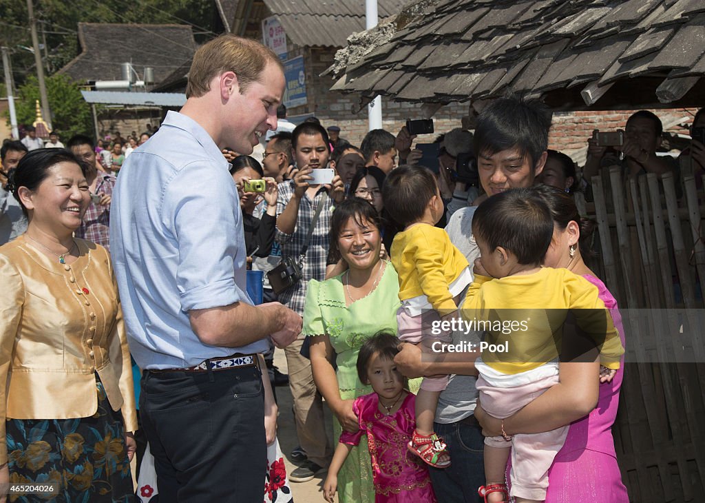 The Duke Of Cambridge Visits China - Day 4