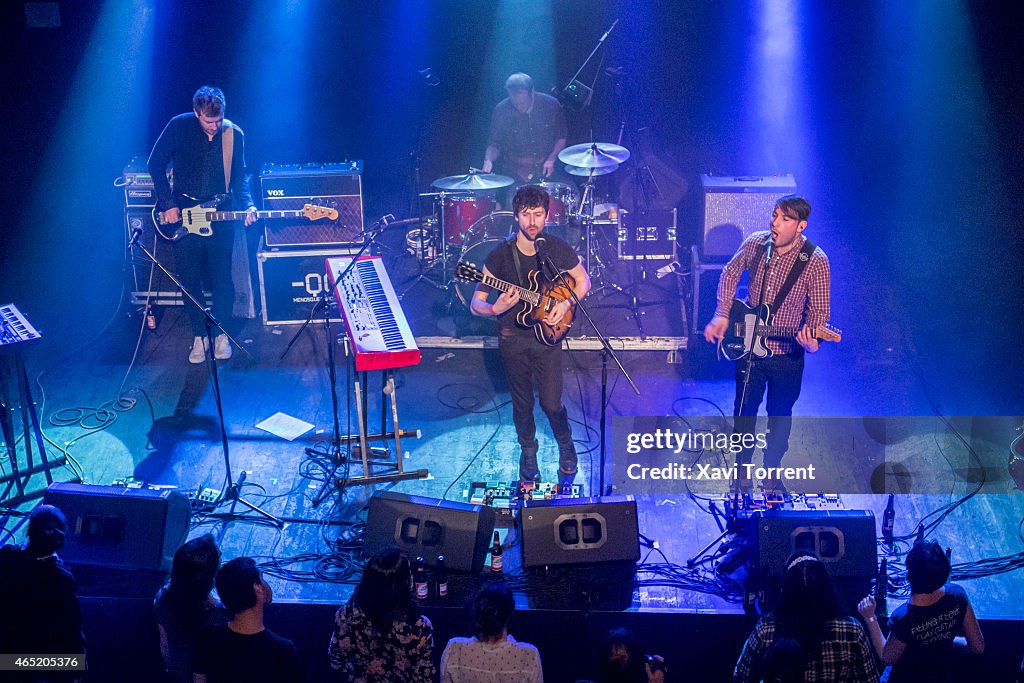 Delorentos Perform in Concert in Barcelona