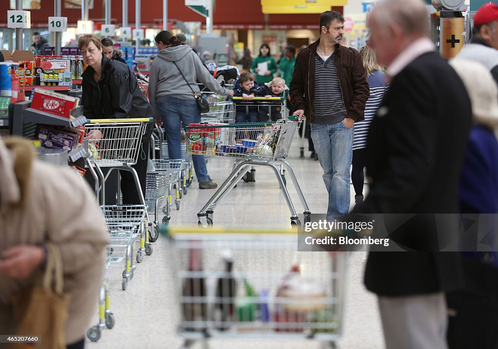 Inside A Morrisons Supermarket Ahead Of Preliminary Results