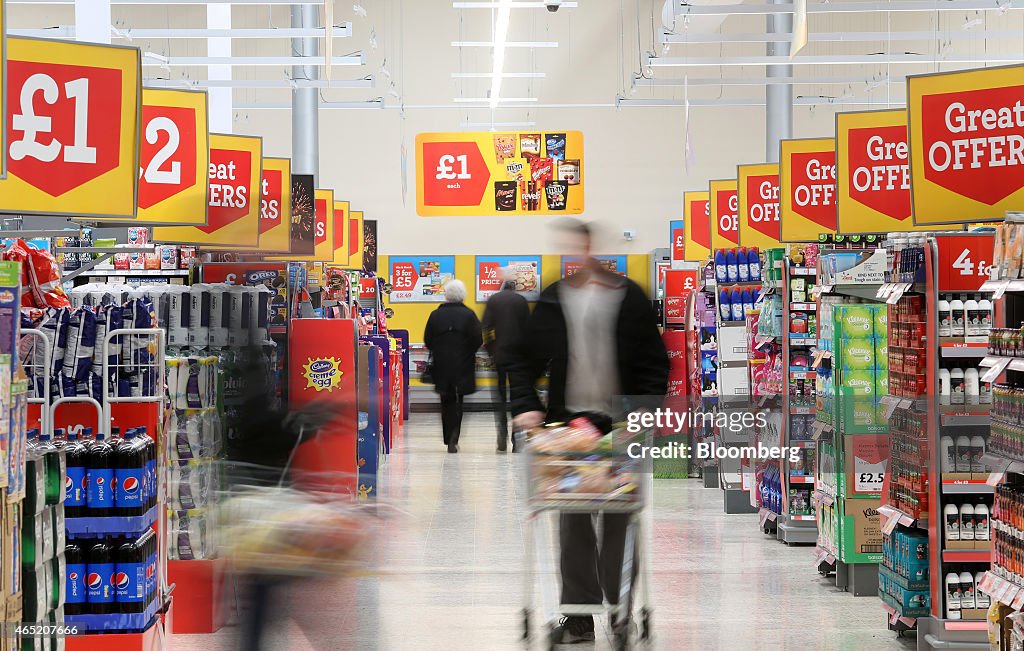 Inside A Morrisons Supermarket Ahead Of Preliminary Results