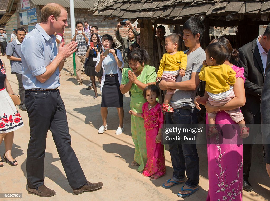 The Duke Of Cambridge Visits China - Day 4