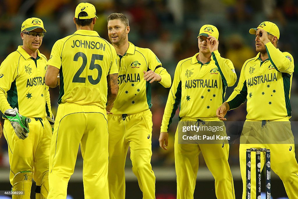 Australia v Afghanistan - 2015 ICC Cricket World Cup
