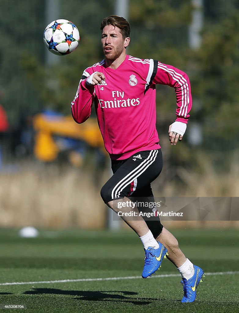 Real Madrid Training Session