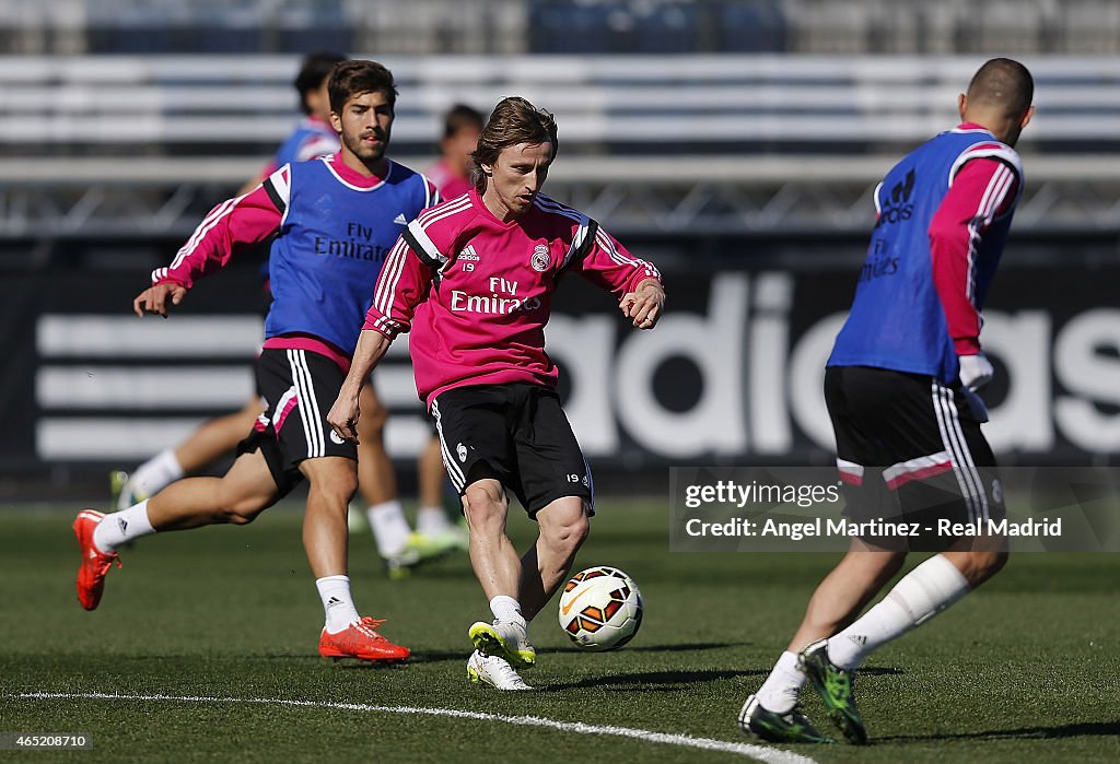 Real Madrid Training Session