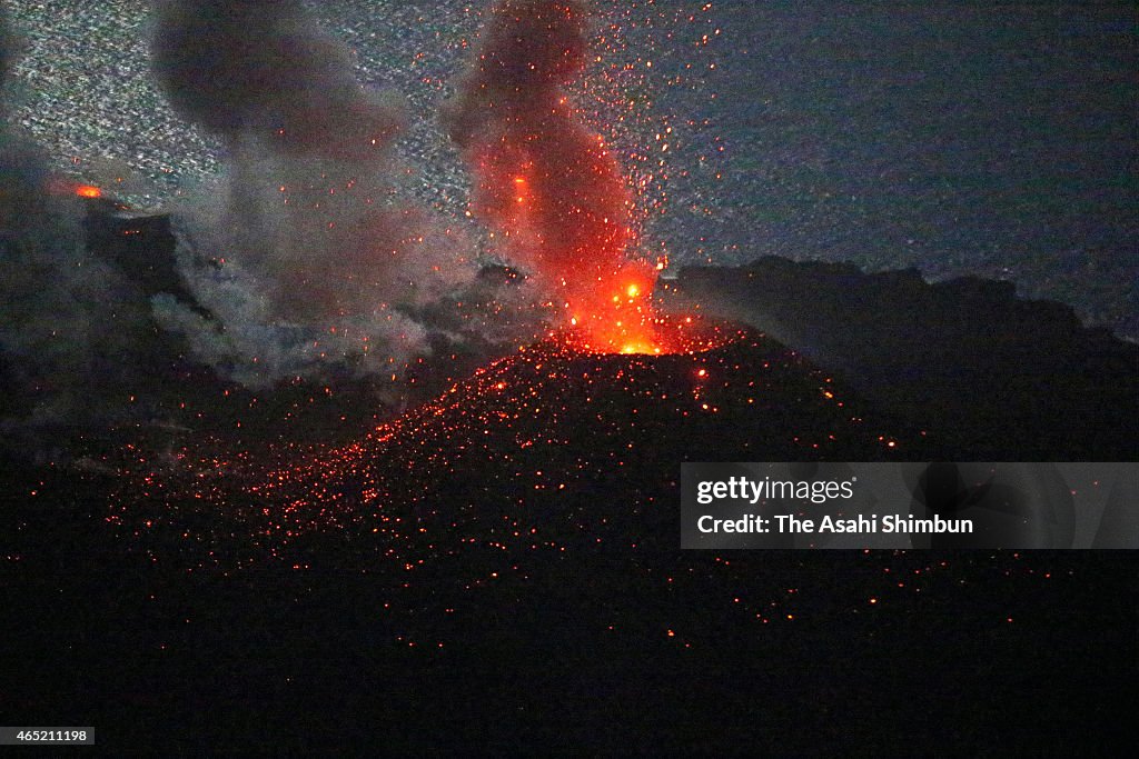 Volcanic Activity Continues In Ogasawara Chain Islet