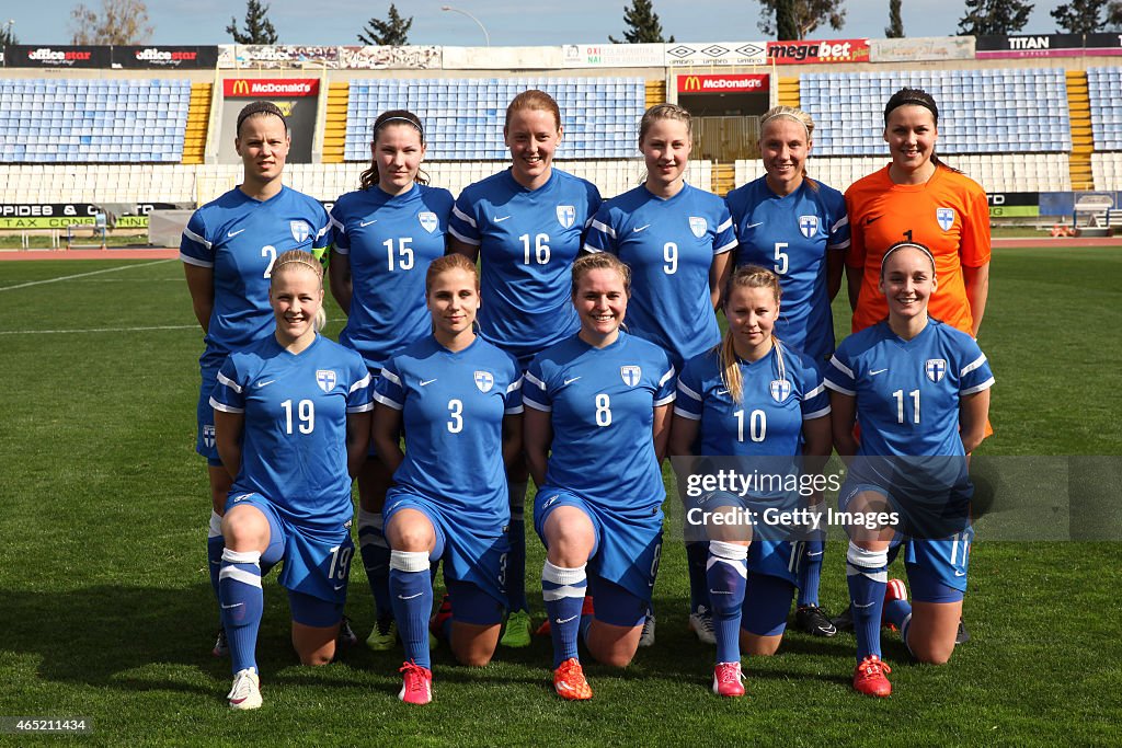 England v Finland: Cyprus Women's Cup