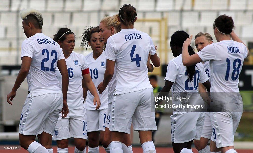 England v Finland: Cyprus Women's Cup