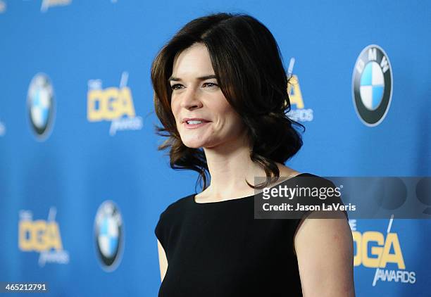 Actress Betsy Brandt attends the 66th annual Directors Guild of America Awards at the Hyatt Regency Century Plaza on January 25, 2014 in Century...