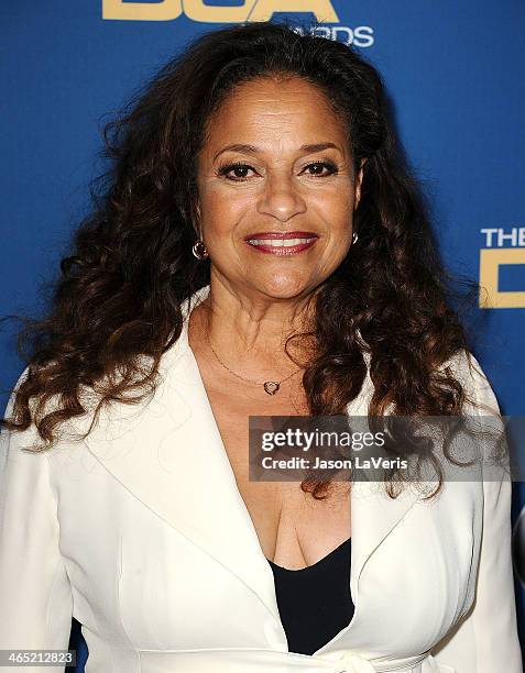 Actress Debbie Allen attends the 66th annual Directors Guild of America Awards at the Hyatt Regency Century Plaza on January 25, 2014 in Century...