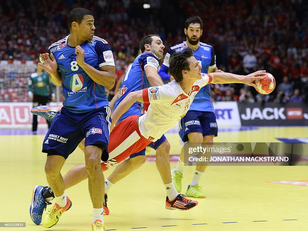 HANDBALL-EURO-2014-MEN-DNK-FRA-ESP