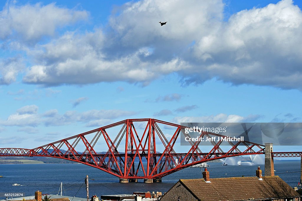 Flypast To Mark The 125th Anniversary Of Forth Bridge
