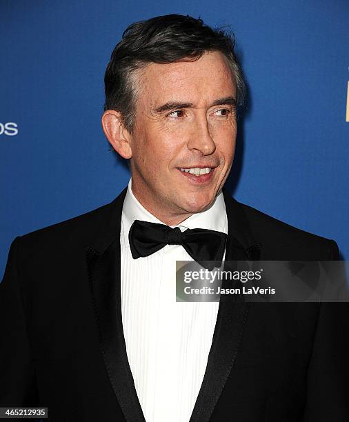 Actor Steve Coogan attends the 66th annual Directors Guild of America Awards at the Hyatt Regency Century Plaza on January 25, 2014 in Century City,...