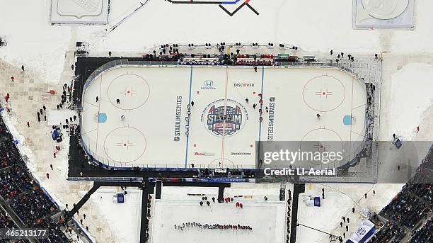 New York Rangers Ice Rink Ice Rink Birds Eye Photos and Premium High Res Pictures - Getty Images