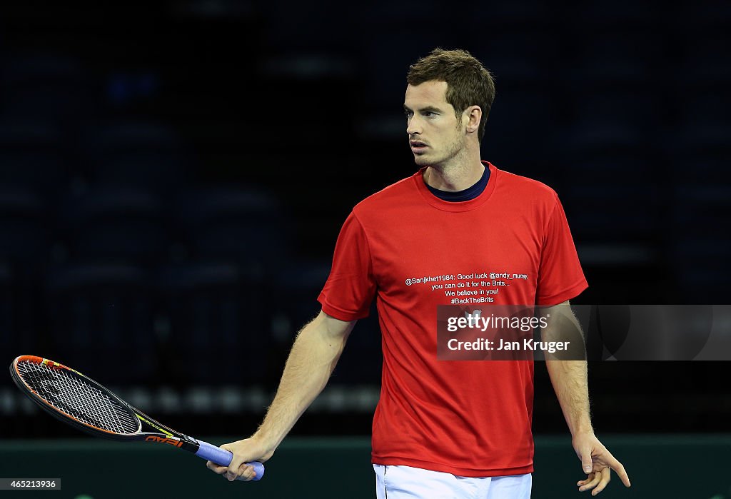 GB v USA - Davis Cup: Previews