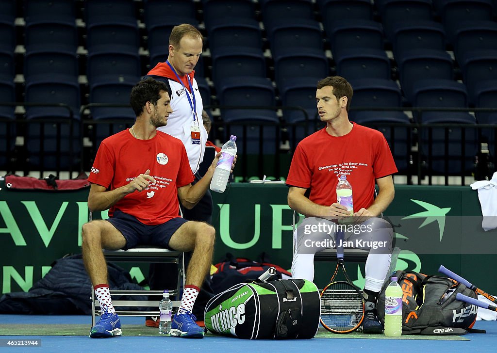 GB v USA - Davis Cup: Previews