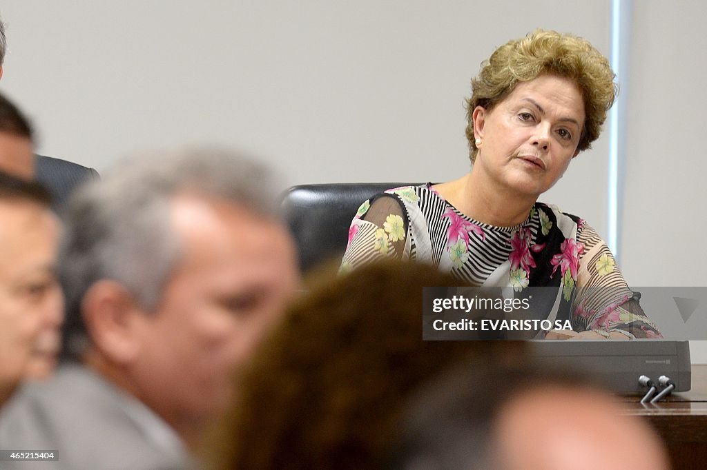 BRAZIL-POLITICS-ROUSSEFF-PARLIAMENT