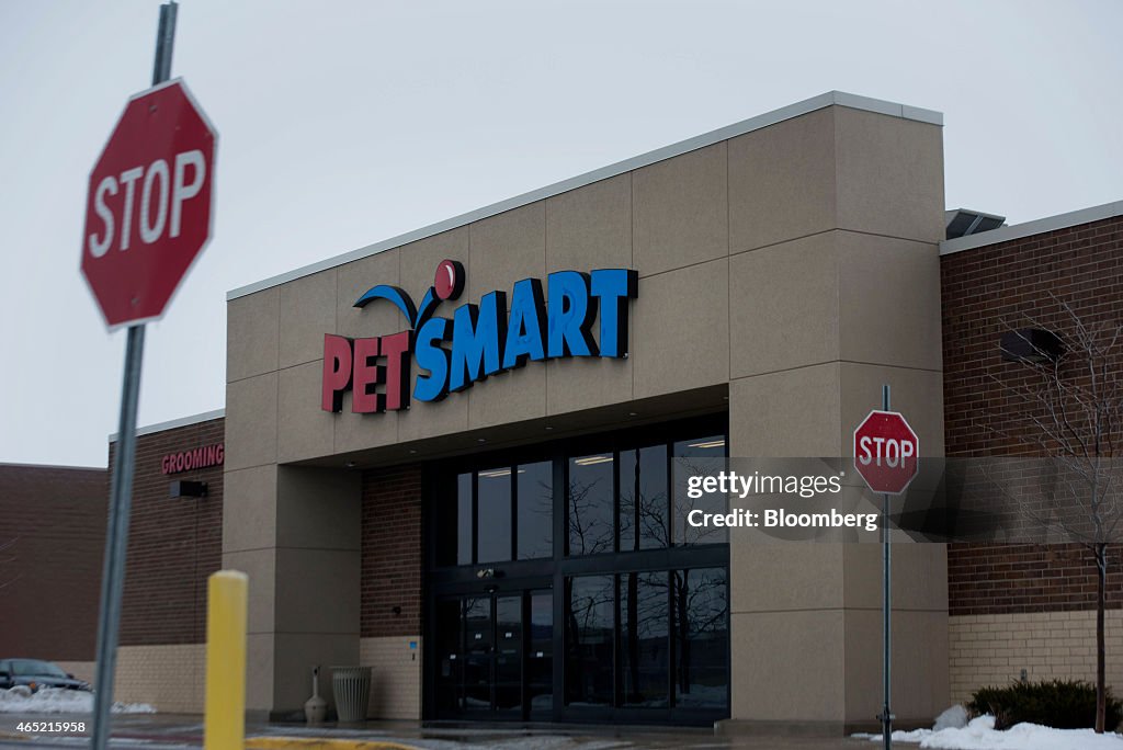 A PetSmart Inc. Store As Earnings figures Are Released