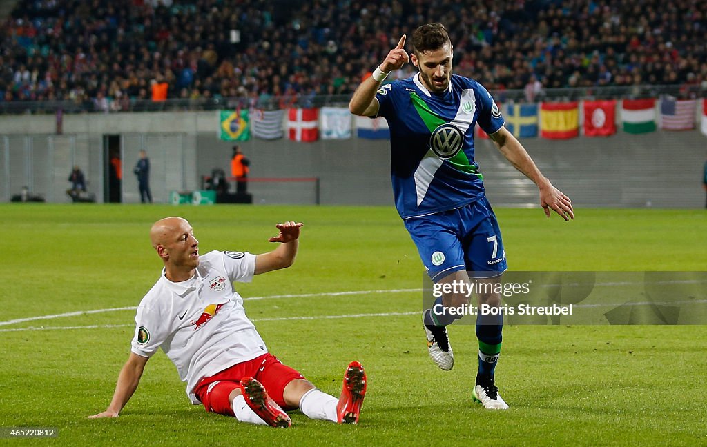 RB Leipzig v VfL Wolfsburg - DFB Cup