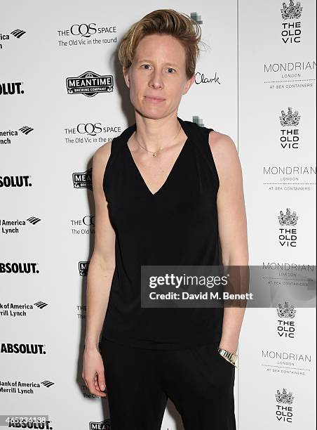 Director Thea Sharrock attends The Old Vic's Clarence Darrow Guest Night after party at Mondrian London on March 4, 2015 in London, England.