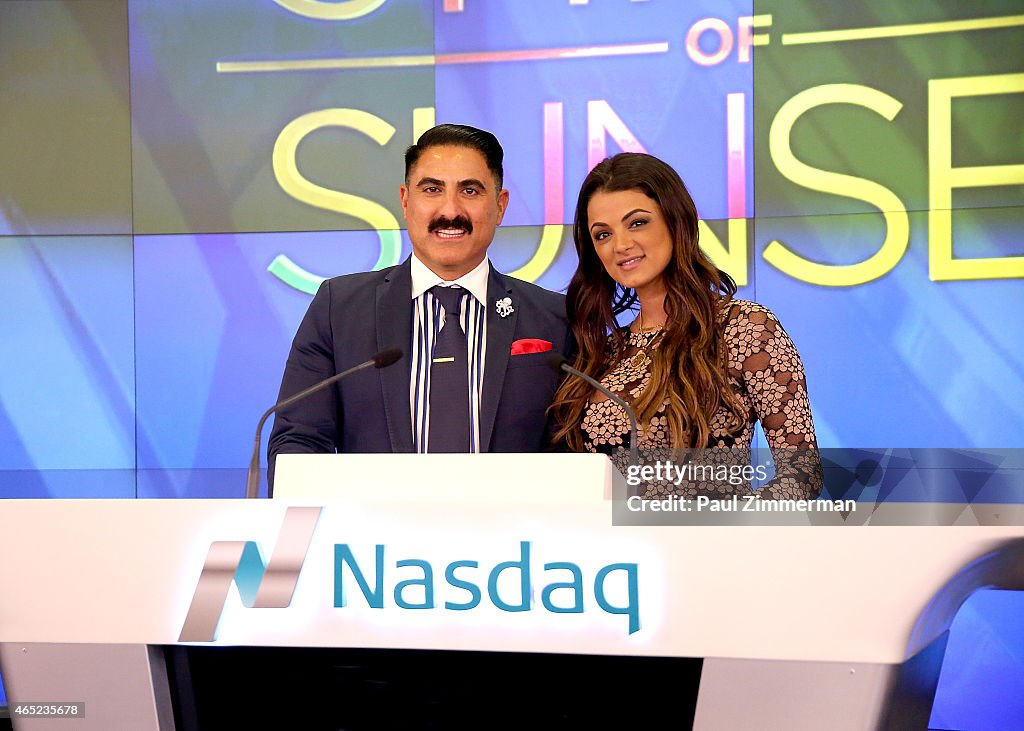 "Shahs Of Sunset" Cast Ring The NASDAQ Closing Bell