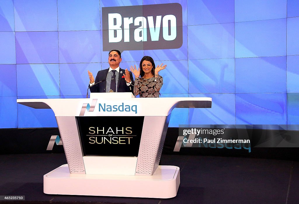 "Shahs Of Sunset" Cast Ring The NASDAQ Closing Bell