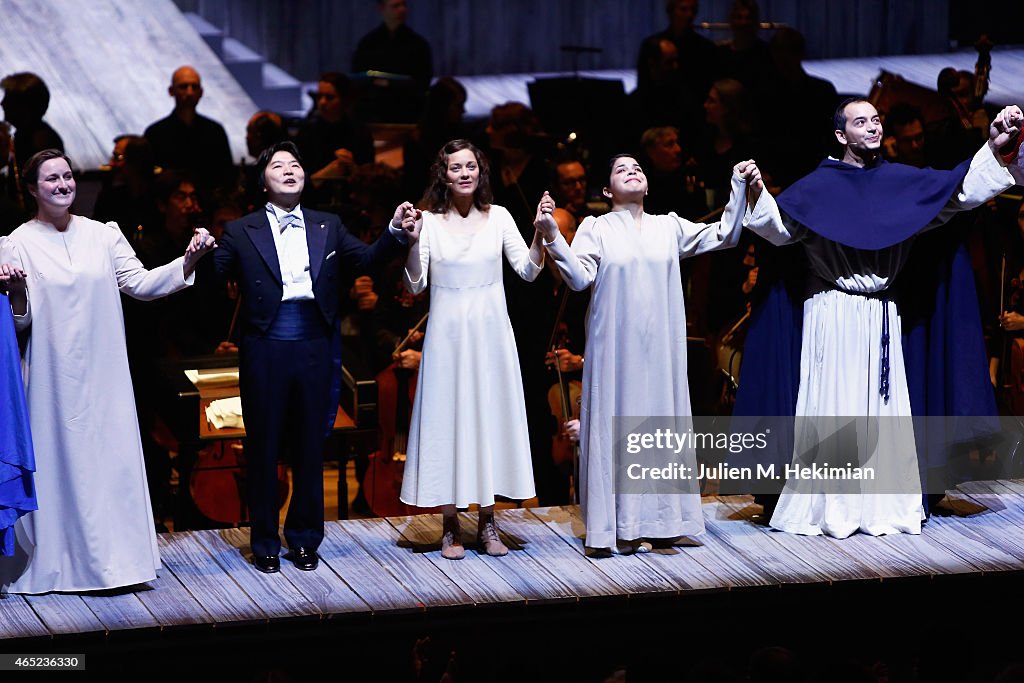 Oratorio 'Joan Of Arc At The Stake ' - Jeanne D'Arc Au Bucher At Philarmanie De Paris