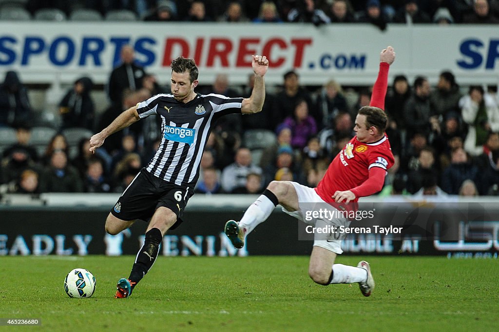 Newcastle United  v Manchester United- Barclays Premier League