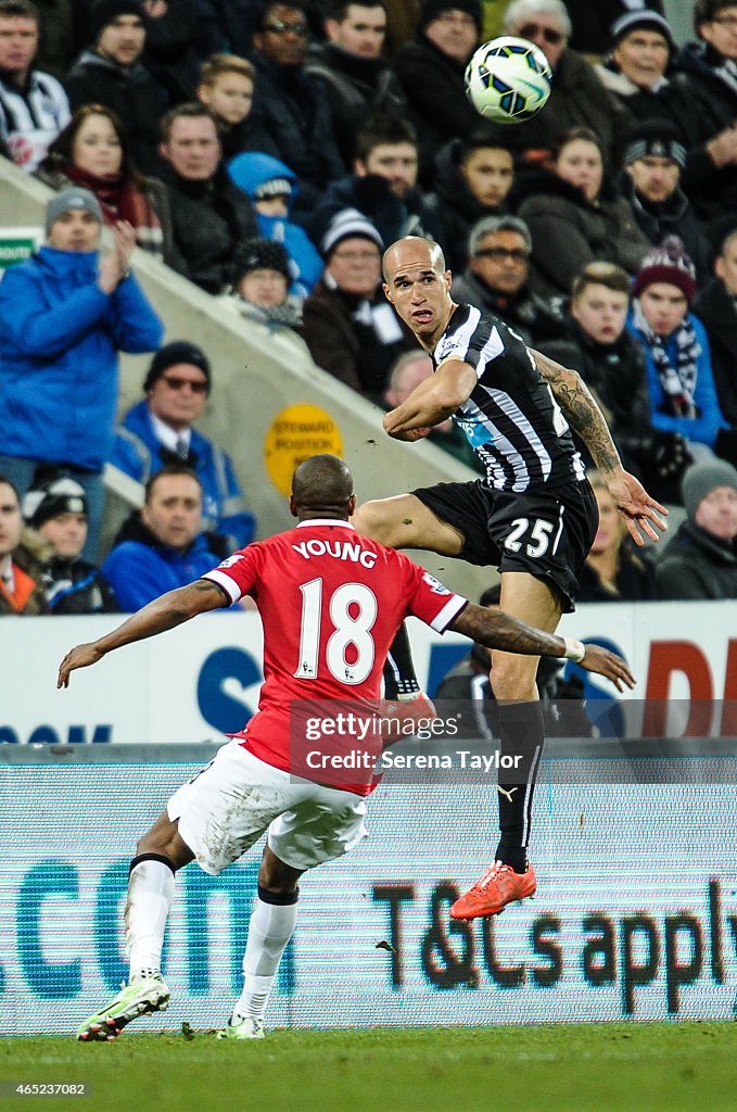 Newcastle United  v Manchester United- Barclays Premier League