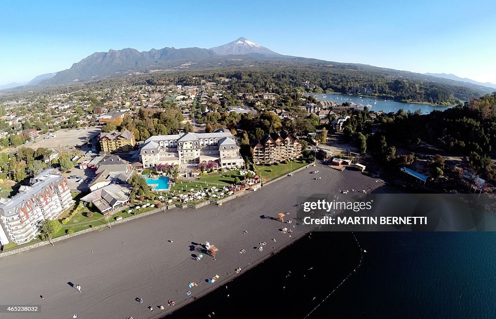 CHILE-VOLCANO-VILLARRICA